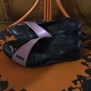 Puma Mahanuala Ballerina Slip on Leather Yoga